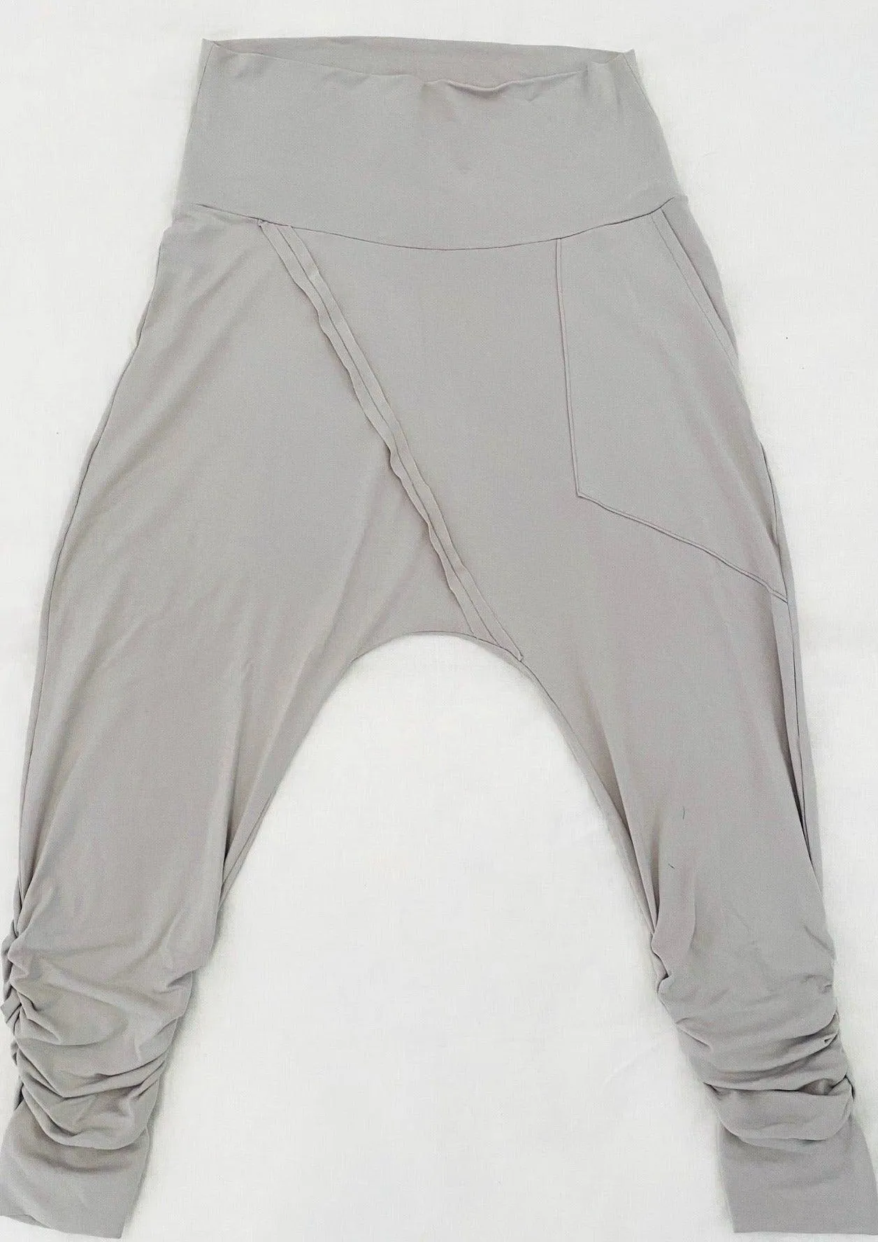 Cotton Asymmetric drop crotch pant UNISEX