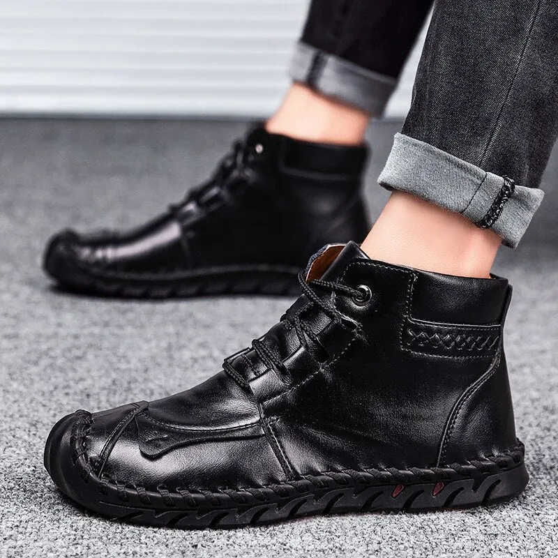 Ernest  Herrenstiefel aus veganem Leder