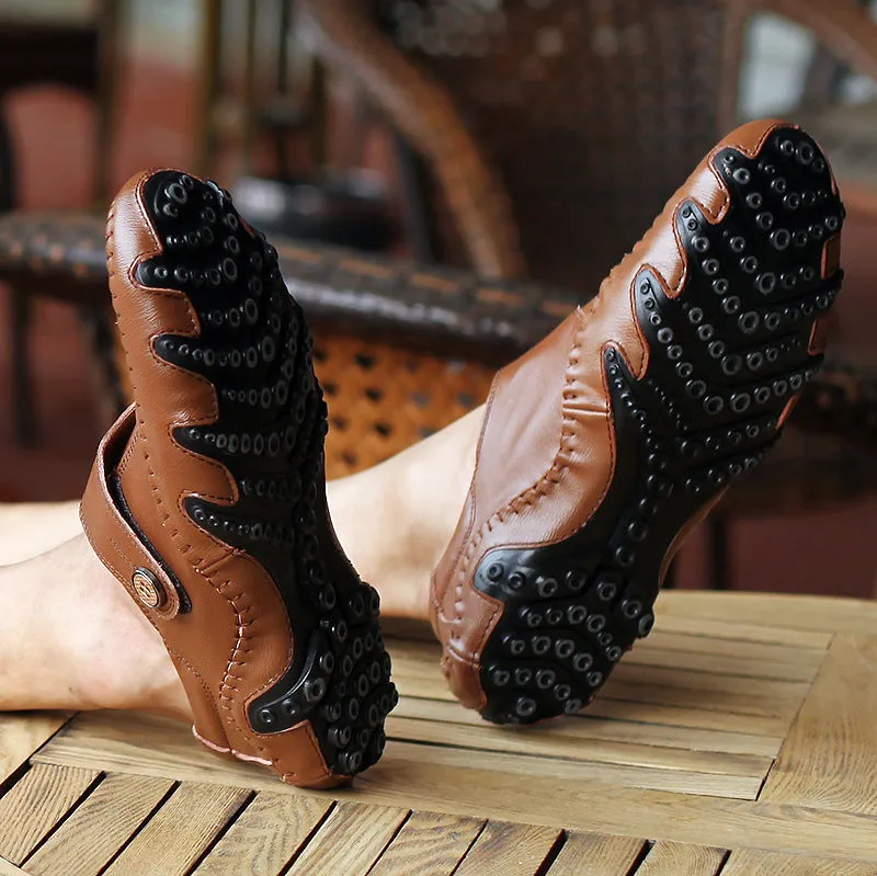 Lionel  Lssige vegane Lederschuhe im koreanischen Stil