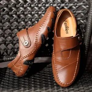 Lionel  Lssige vegane Lederschuhe im koreanischen Stil