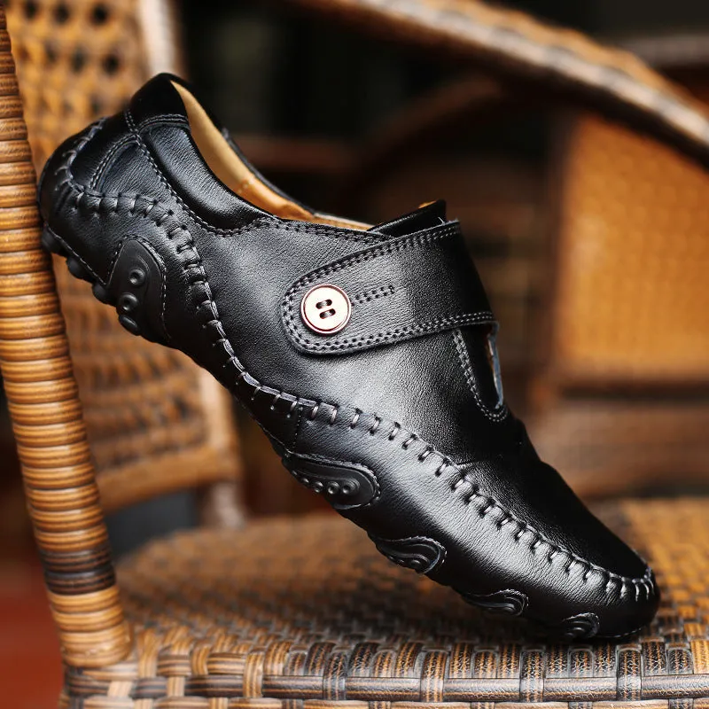 Lionel  Lssige vegane Lederschuhe im koreanischen Stil