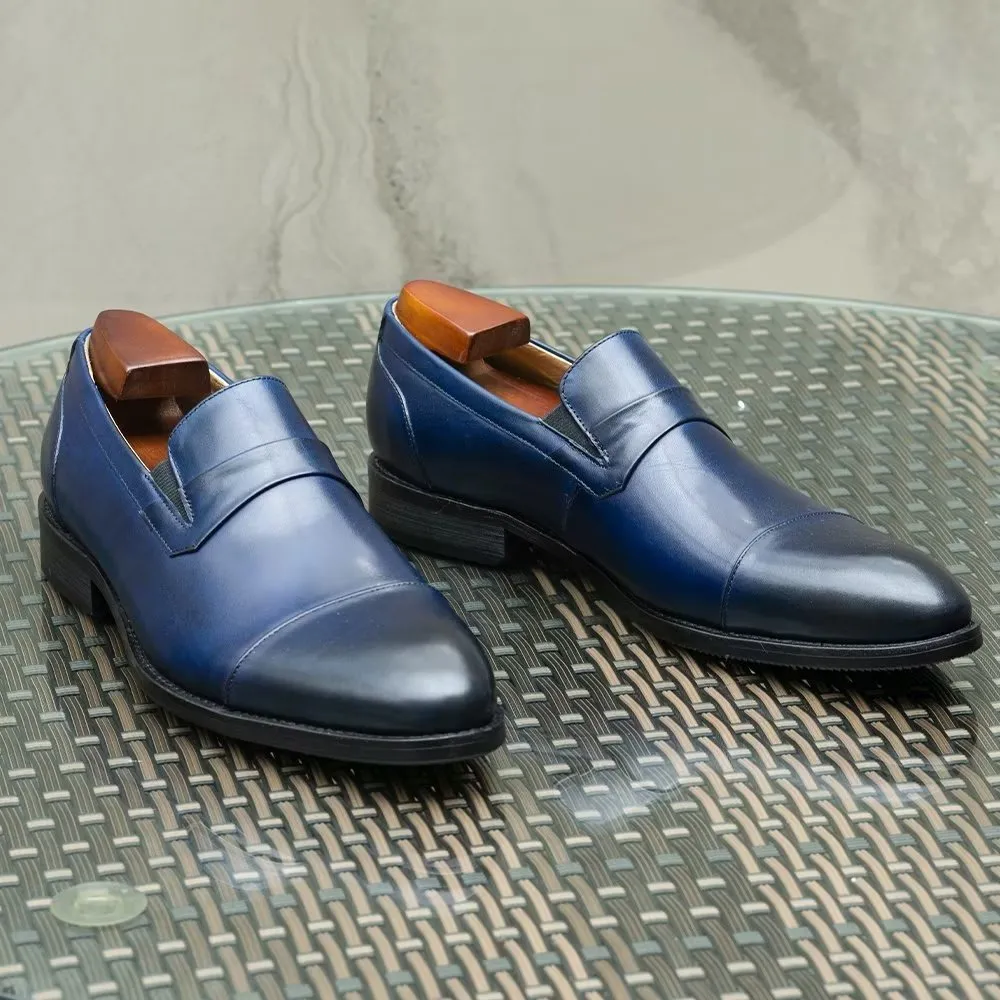 LuxeCraft Leather Lace-up Dress Shoes
