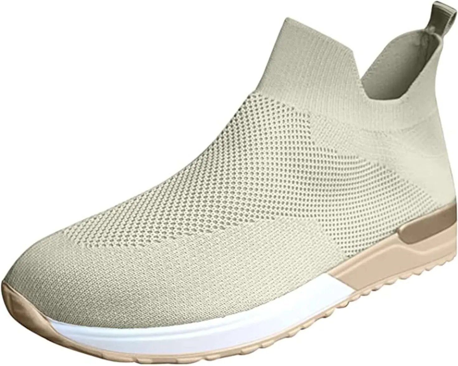 Shoes For Women Sneakers Trendy Slip On Walking Running Shoes Breathable Lightweight Athletic Workout Tennis Gym Sneakers