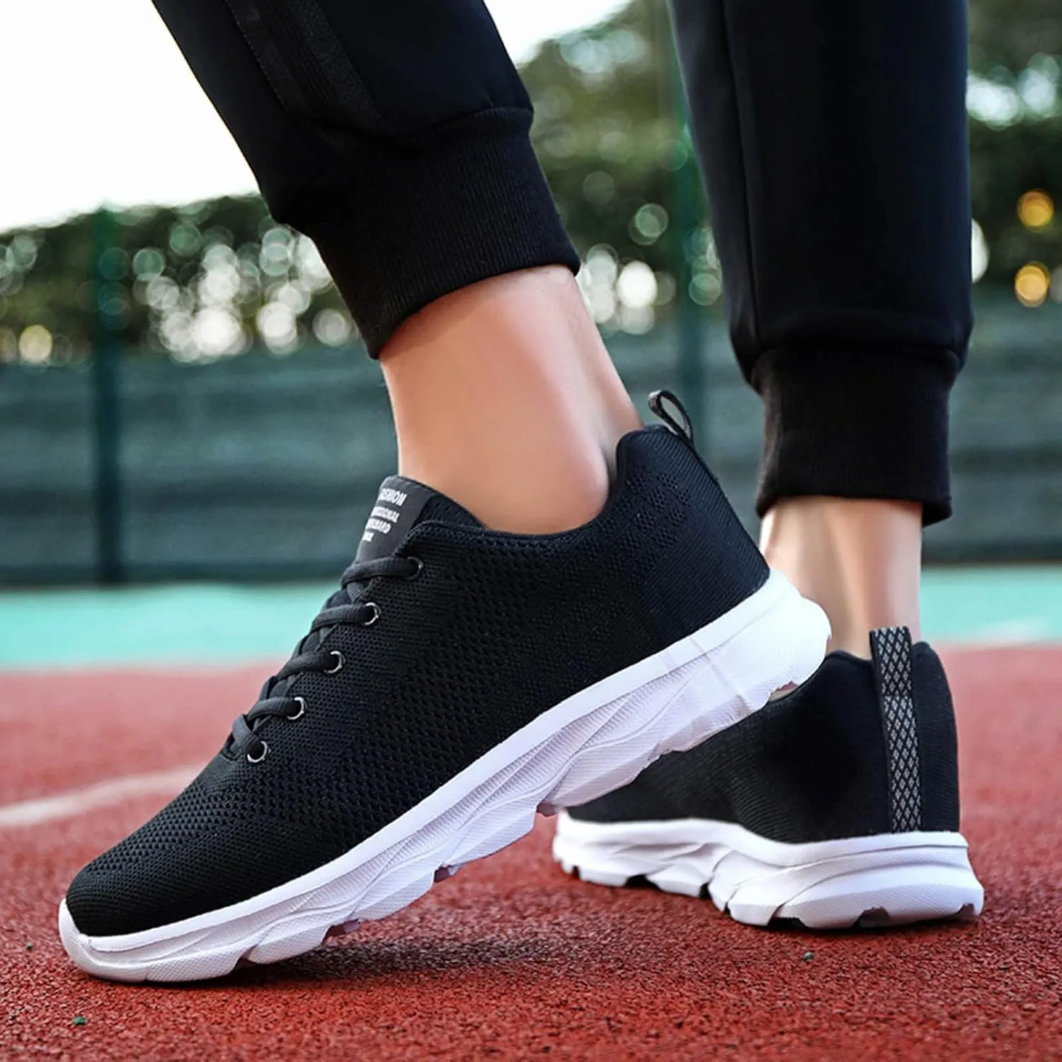 Women's Lace Up Walking Running Shoes Tennis Casual Mens Running Shoes Breathable Men Casual Dress Shoes Brown Sneakers Platform Tennis Shoe Cross Trainer Shoe